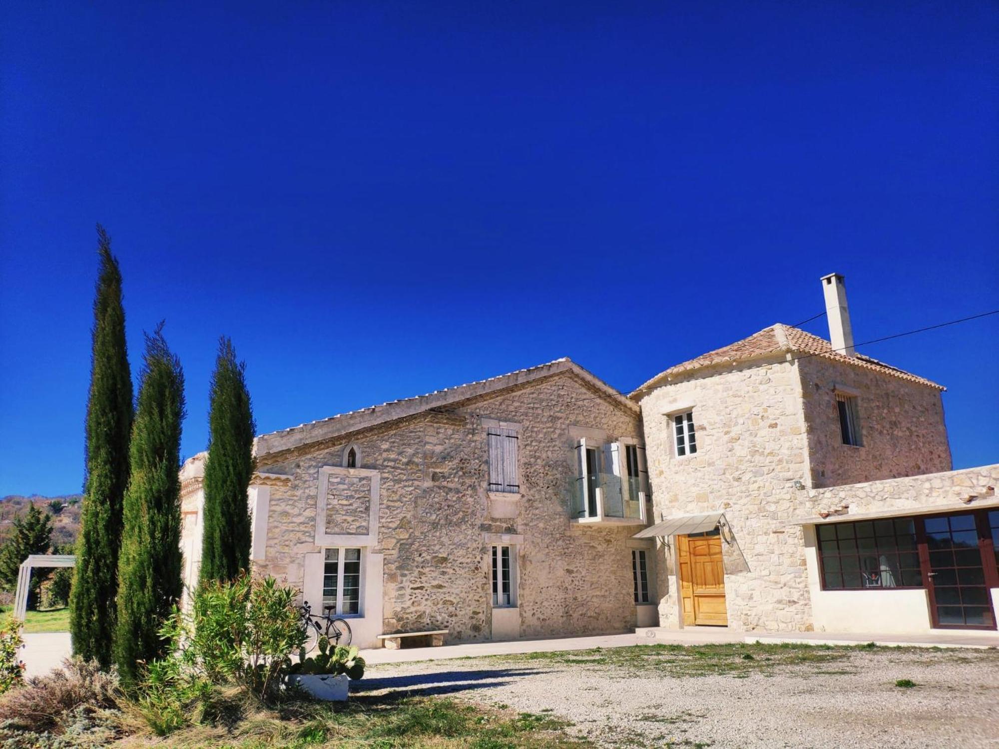 Chambre Cosy Avec Terrasse Sur La Colline Boisee, Parking Prive, Jardin, Calme, Climatisation, 10 Mn Pont Du Gard Num7 Rochefort-du-Gard Exterior photo
